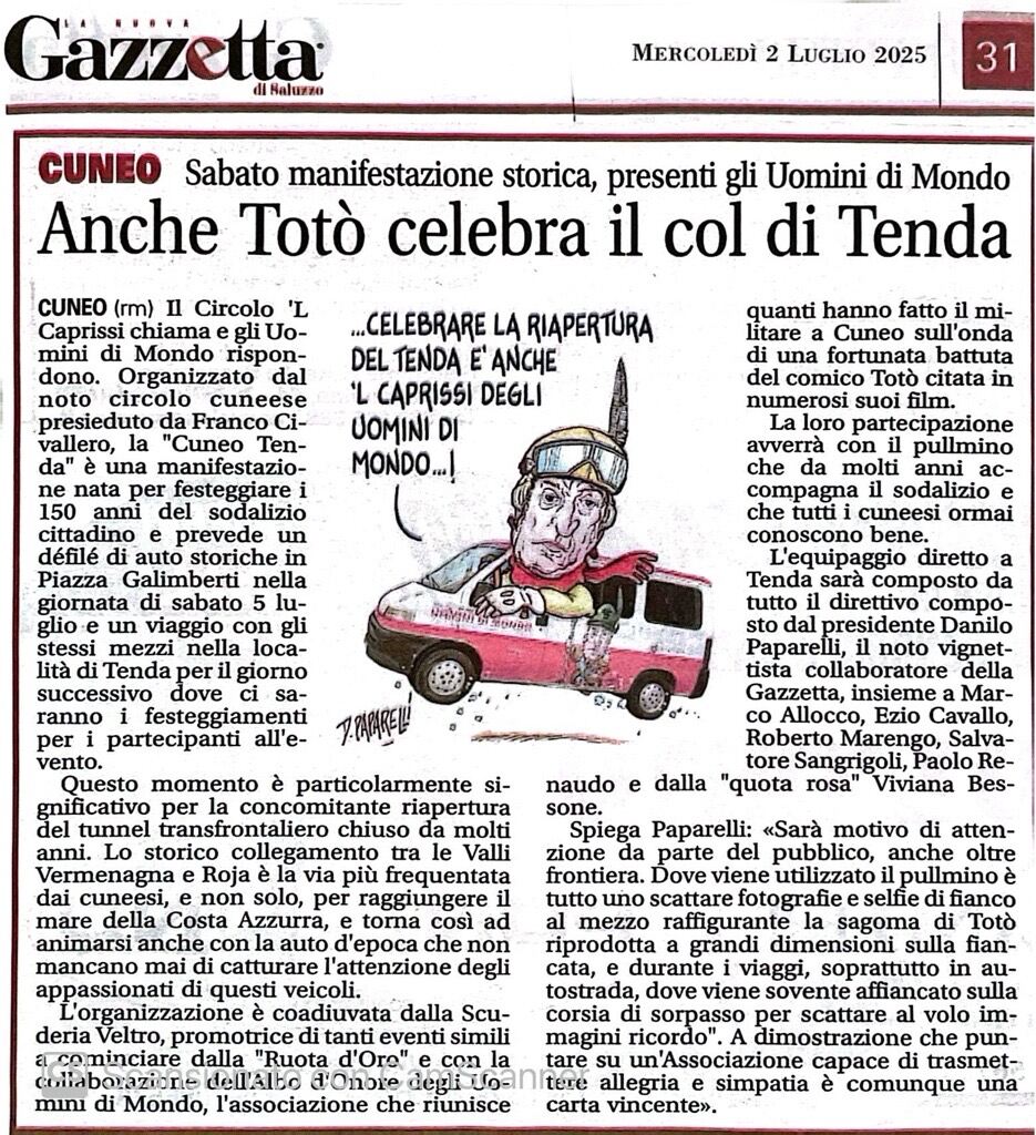 Gallery: Gli Uomini di Mondo alla Cuneo-Tenda: un viaggio storico e festoso verso Tenda - 5