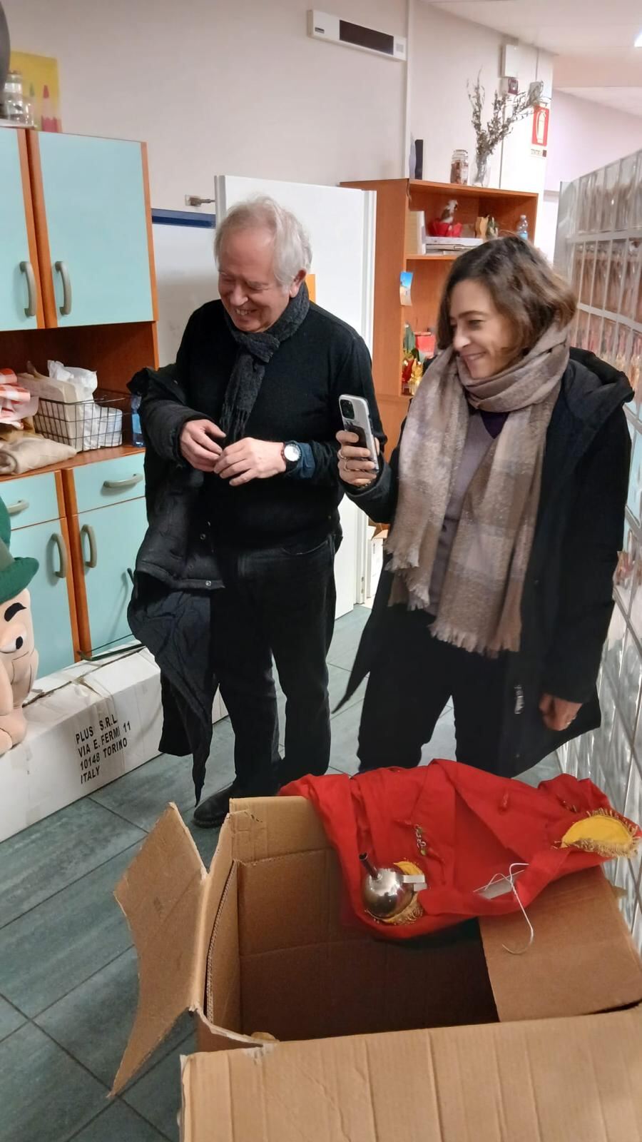 Gallery: Gli Uomini di Mondo festeggiano il Natale con gli ospiti della casa di riposo di Beinette - 1